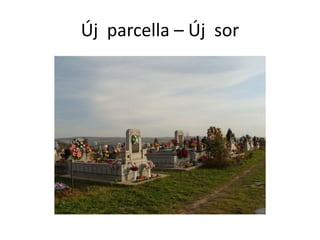 Új parcella – Új sor
 