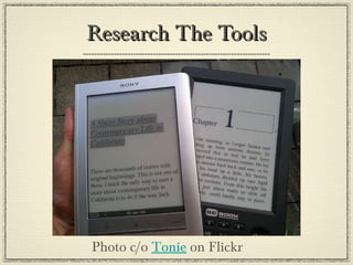 Research The Tools Photo c/o  Tonie  on Flickr 