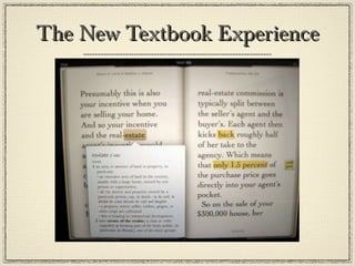 The New Textbook Experience 