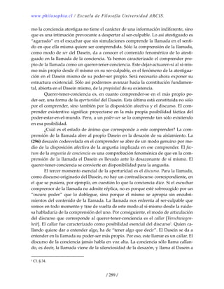 Heidegger, martín   ser y tiempo