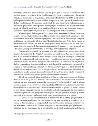 Heidegger, martín   ser y tiempo