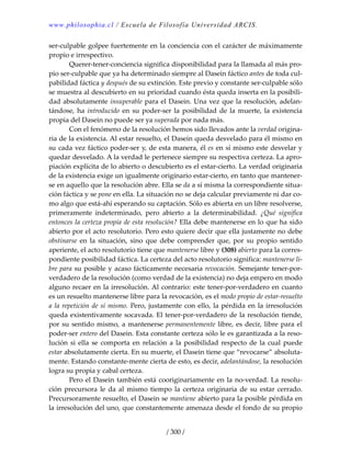 Heidegger, martín   ser y tiempo