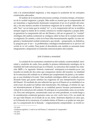 Heidegger, martín   ser y tiempo