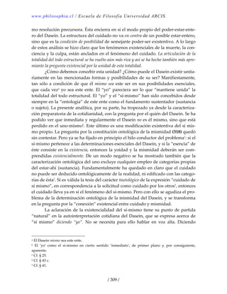 Heidegger, martín   ser y tiempo