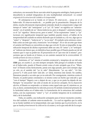 Heidegger, martín   ser y tiempo