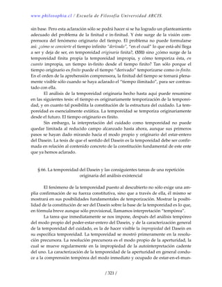 Heidegger, martín   ser y tiempo