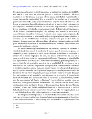 Heidegger, martín   ser y tiempo