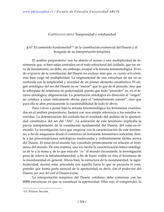 Heidegger, martín   ser y tiempo