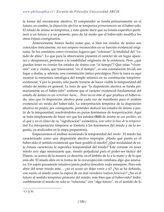 Heidegger, martín   ser y tiempo