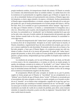 Heidegger, martín   ser y tiempo