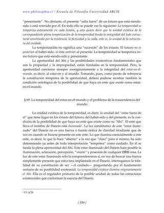 Heidegger, martín   ser y tiempo