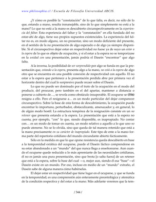 Heidegger, martín   ser y tiempo