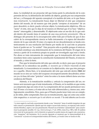 Heidegger, martín   ser y tiempo