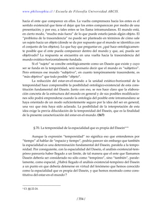 Heidegger, martín   ser y tiempo