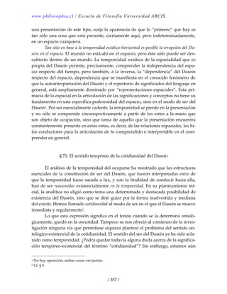 Heidegger, martín   ser y tiempo