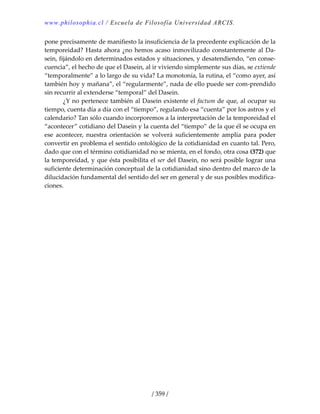 Heidegger, martín   ser y tiempo