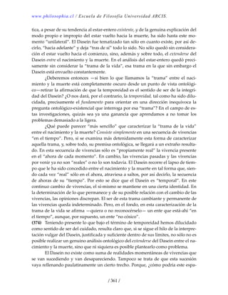 Heidegger, martín   ser y tiempo