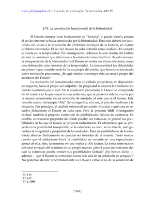 Heidegger, martín   ser y tiempo