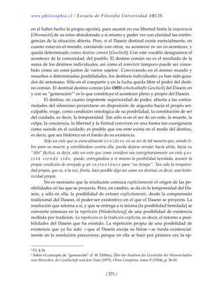 Heidegger, martín   ser y tiempo