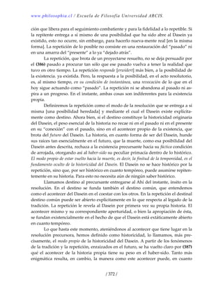 Heidegger, martín   ser y tiempo