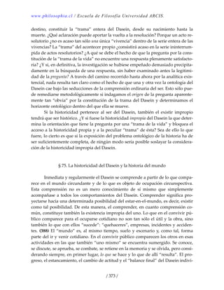 Heidegger, martín   ser y tiempo