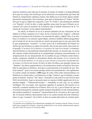 Heidegger, martín   ser y tiempo