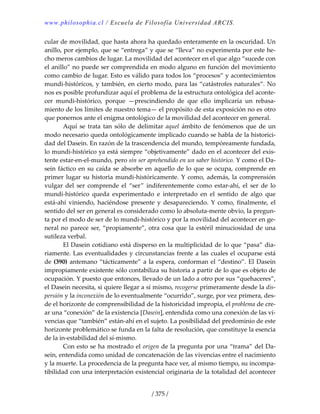 Heidegger, martín   ser y tiempo