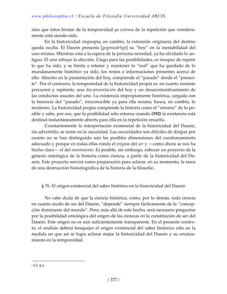 Heidegger, martín   ser y tiempo