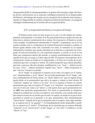 Heidegger, martín   ser y tiempo