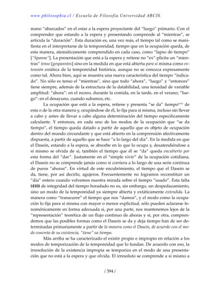 Heidegger, martín   ser y tiempo