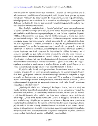 Heidegger, martín   ser y tiempo