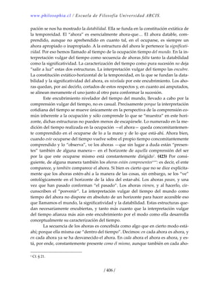 Heidegger, martín   ser y tiempo