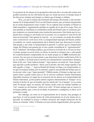 Heidegger, martín   ser y tiempo