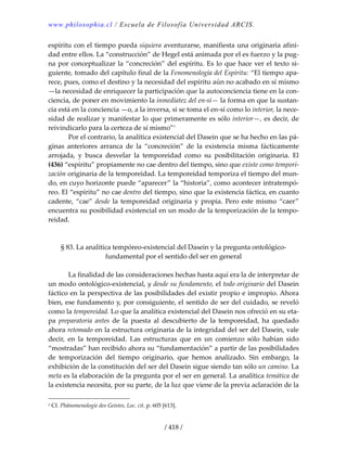 Heidegger, martín   ser y tiempo