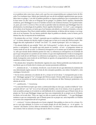 Heidegger, martín   ser y tiempo