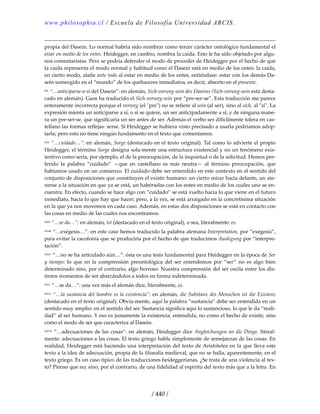 Heidegger, martín   ser y tiempo