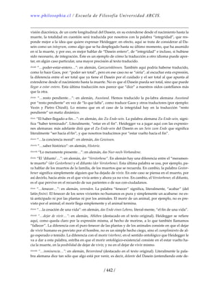 Heidegger, martín   ser y tiempo