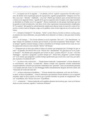 Heidegger, martín   ser y tiempo