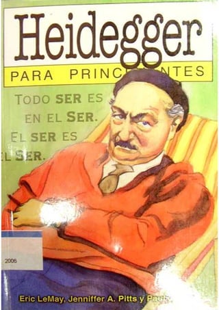 Heidegger para principiantes em quadrinhos