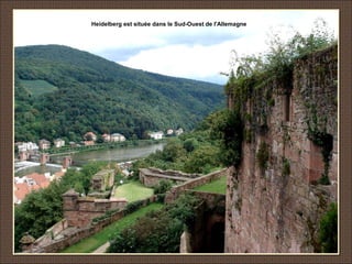 Heidelberg est située dans le Sud-Ouest de l'Allemagne
 