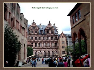 Cette façade était le logis principal
 