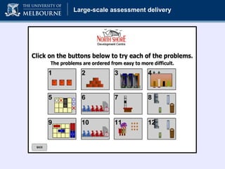 Page Title / heading goes here Large-scale assessment delivery 