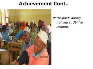 Heifer International MoreMilkiT progress report