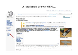 A la recherche de notre OFNI…
 