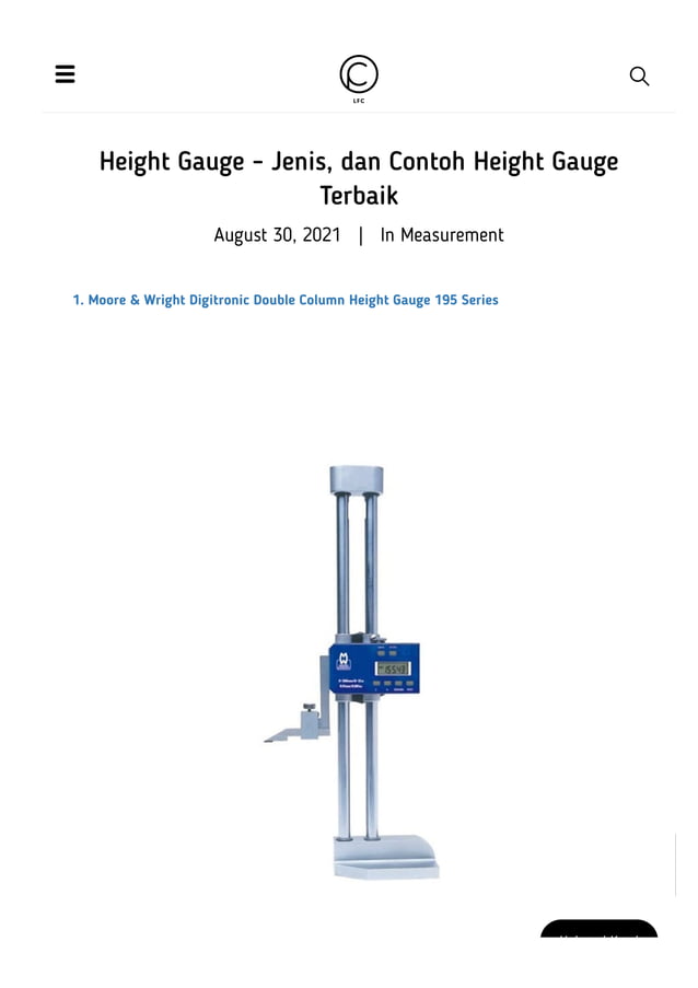 Height gauge pdf height-gauge-pdf