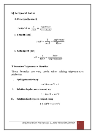 Heights Distance Project Height and distance 10 mathematics project.pdf