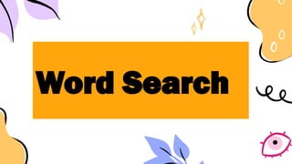 Word Search
 