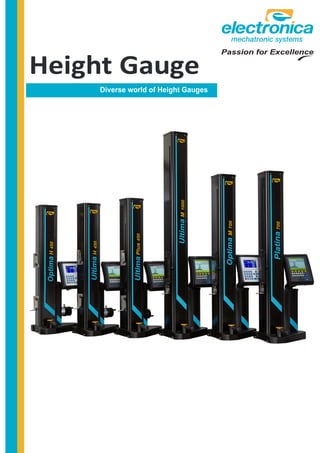 Diverse world of Height Gauges
Height Gauge
 