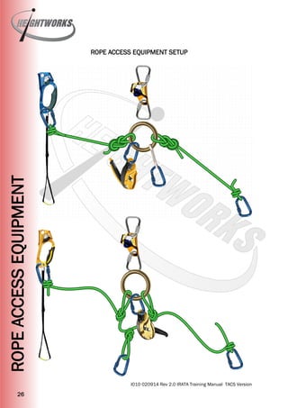 Heightworks IRATA Training Manual Version 2 - Rope Access Training