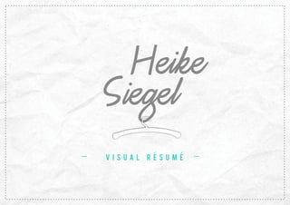 Heike Siegel Visual Resume